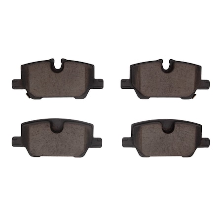 Dynamic Friction Co 5000 Advanced Brake Pads - Ceramic, Long Pad Wear, Rear 1551-2308-00